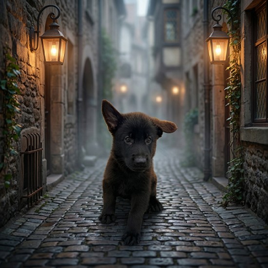 Athos Male Tan Collar